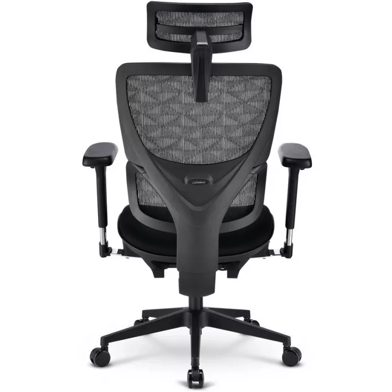 Kancelárska stolička Sharkoon OfficePal C40 — čierna, ergonomický dizajn, výškovo nastaviteľná