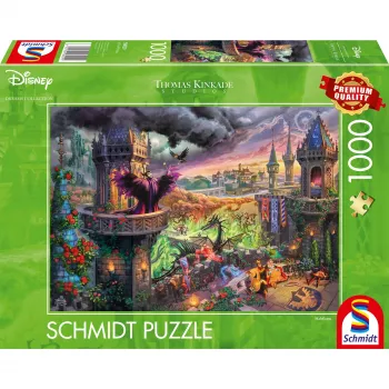 Thomas Kinkade Studios: Maleficent, puzzle 1000 dielikov