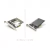 Interná M.2 / U.2 adaptérová karta DELOCK 90854 — PCIe 4.0 (Host: PCIe, výstupy: M.2 Key M 110 mm, U.2)