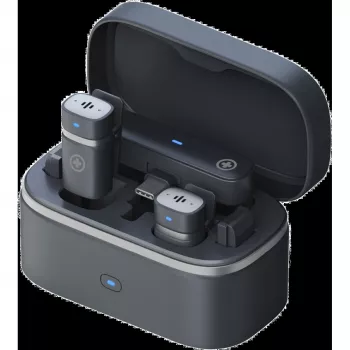 Bezdrôtová mikrofónová súprava Plusonic PS-TDS9 s USB-C, Lightning a 3,5 mm konektormi
