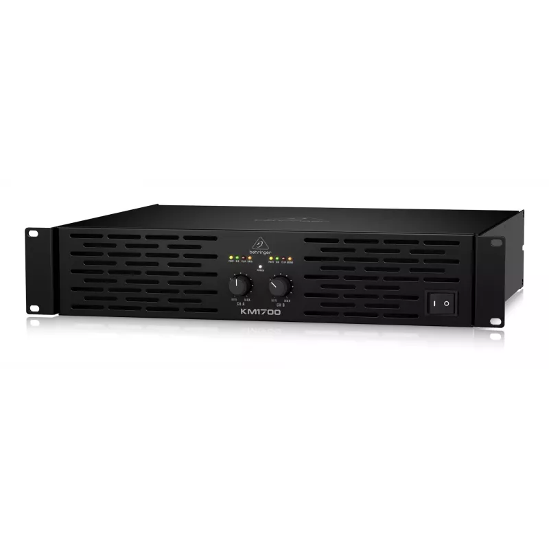 Behringer KM1700 audio zosilňovač performance/pódium čierna