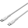 CANYON kábel OnWire 60CL C-C 60W COLOR pletený 1m biely
