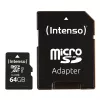 Intenso Performance - pamäťová karta (microSDXC s SD adaptérom) - 64GB - UHS-I U1 / Class10 - microSDXC UHS-I (3424490)