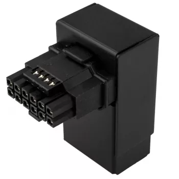 Adaptér Kolink CP-12VHPWR-T1 12V 2×6 90° Type 1 čierny pre PCI napájacie konektory