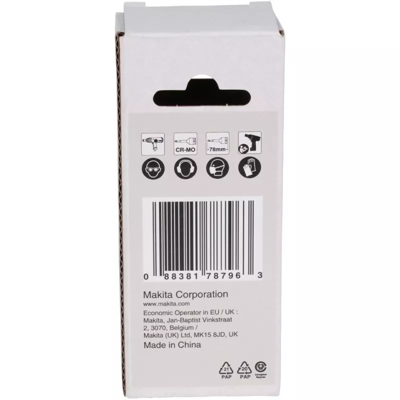 makita Impact Black 1/2 Torx nástrčná hlavica veľkosť: T30 dĺžka: 78,0 mm (E-19794)