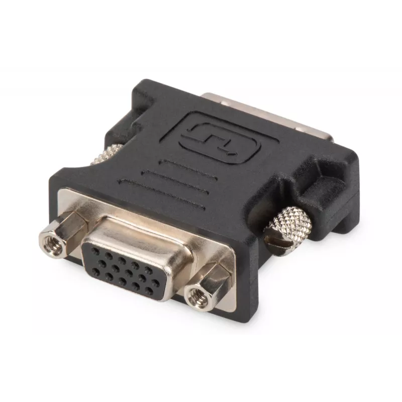 Assmann DVI adaptér. DVI(24+5) - HD15 M/F. DVI-I Dual-Link. čierna (AK-320504-000-S)
