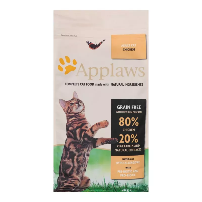APPLAWS kuracie - suché krmivo pre mačky - 2 kg