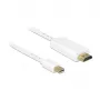 Videokábel adaptér DeLOCK 83708 Mini DisplayPort na HDMI 3 m