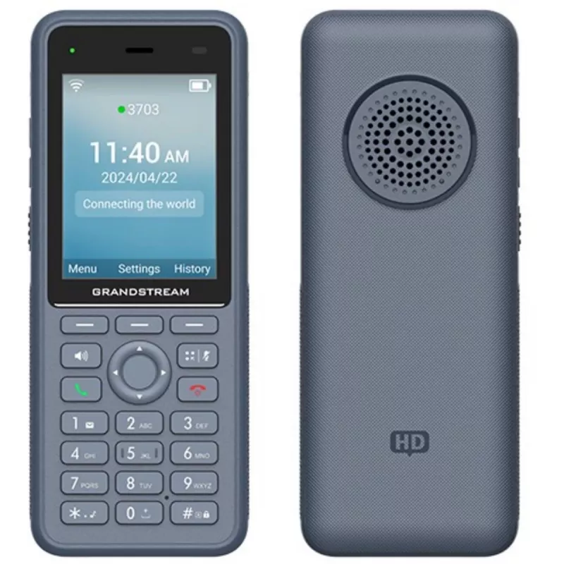 IP telefón Grandstream Networks WP836 modrý 3 linky LCD Wi-Fi