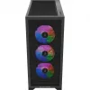 PC skriňa Silentware Core 100 A-RGB čierna — model CORE100Schwarz, A-RGB osvetlenie, formát Mid-Tower