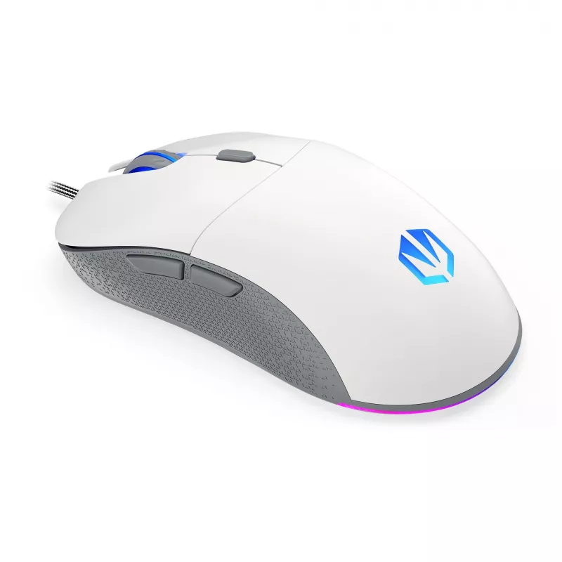 ENDORFY GEM Plus Onyx biela myš gaming pravá ruka USB Type-C optická 19000 DPI