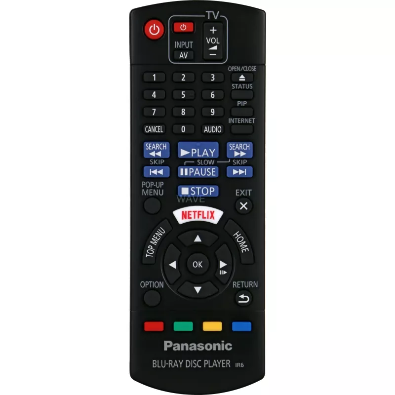 Panasonic Blu-ray prehrávač DMP-BDT167EG Xvid, MKV, MP4, FLAC, MP3, AAC, ALAC, DSD Wi-Fi USB pripojenie