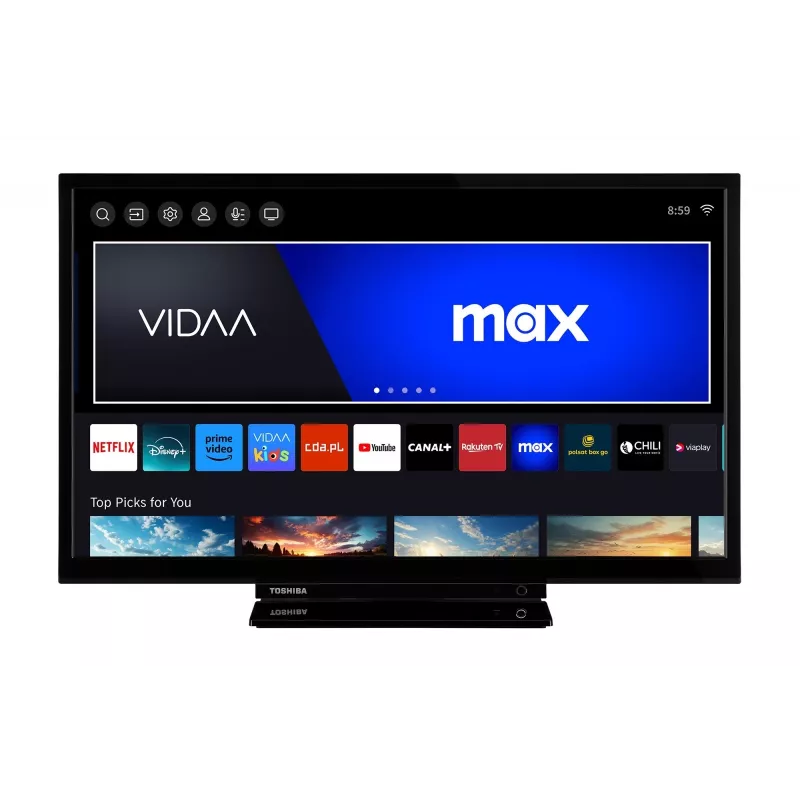 Televízor Toshiba 24WV3F63DG 24 palcov LED displej HD rozlíšenie