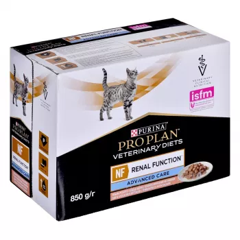 Mokré krmivo pre mačky Purina Nestlé NF Renal Function Feline losos 10 x 85 g veterinárna diéta