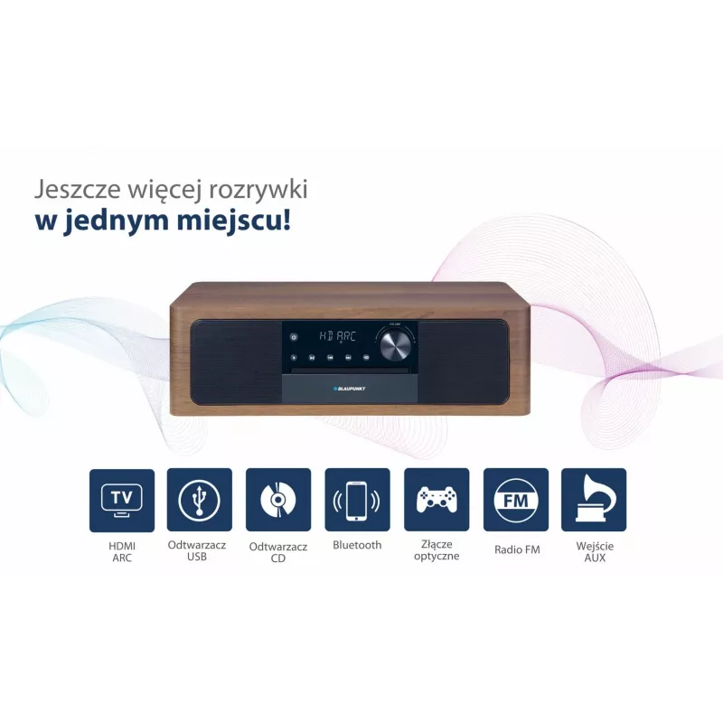 Prenosný Bluetooth reproduktor BLAUPUNKT MS22BT — bezdrôtový prenosný zvuk, Bluetooth pripojenie