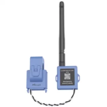 Prúdový transformátor Milesight CT-101-915M — modrá, priemer kábla 1,6 cm, IP30, 86,5×31×37,4 mm