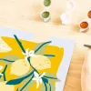 Ravensburger CreArt maľovacia sada – Citróny (dizajn 25515) pre maľovanie na plátno