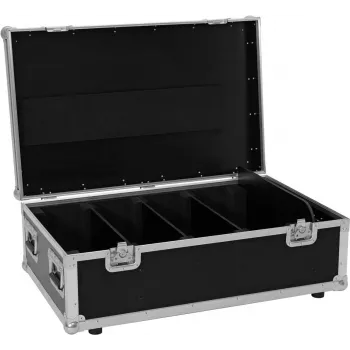 Roadinger flightcase pre 4x LED PMB-4 COB QCL reflektory, robustné transportné puzdro