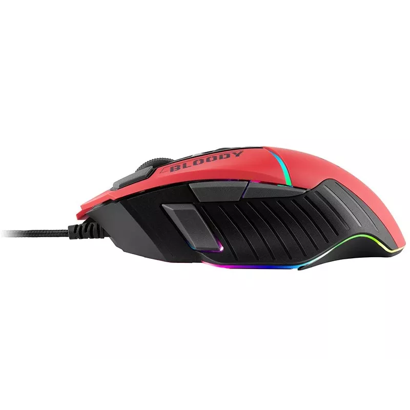 Herná myš A4Tech Bloody W95Max – pravá ruka, káblová USB, 12000 DPI, 1 ms, 250 ips, 50 mil. kliknutí, 146 g