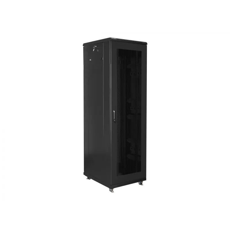 Voľne stojaci rack LANBERG FF01-6842-23B 42U, hĺbka 800 mm, šírka 600 mm, 95 kg, IP20, čierny
