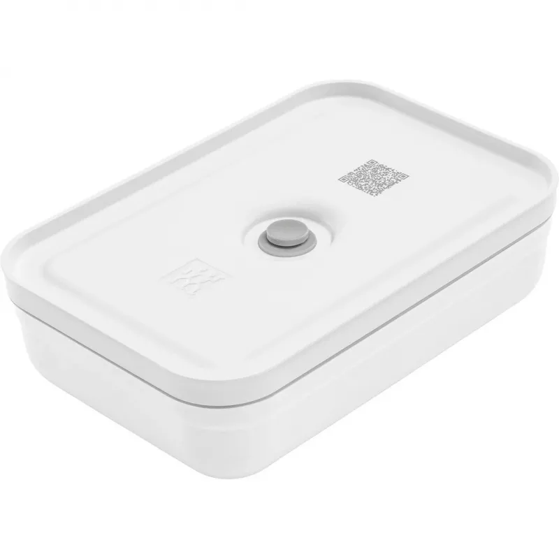 Dóza na obed ZWILLING FRESH & SAVE 1 l, plast so silikónovým tesnením, sivá/biela