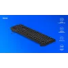 Savio KB-01 klávesnica Home/Office USB QWERTY US angličtina čierna