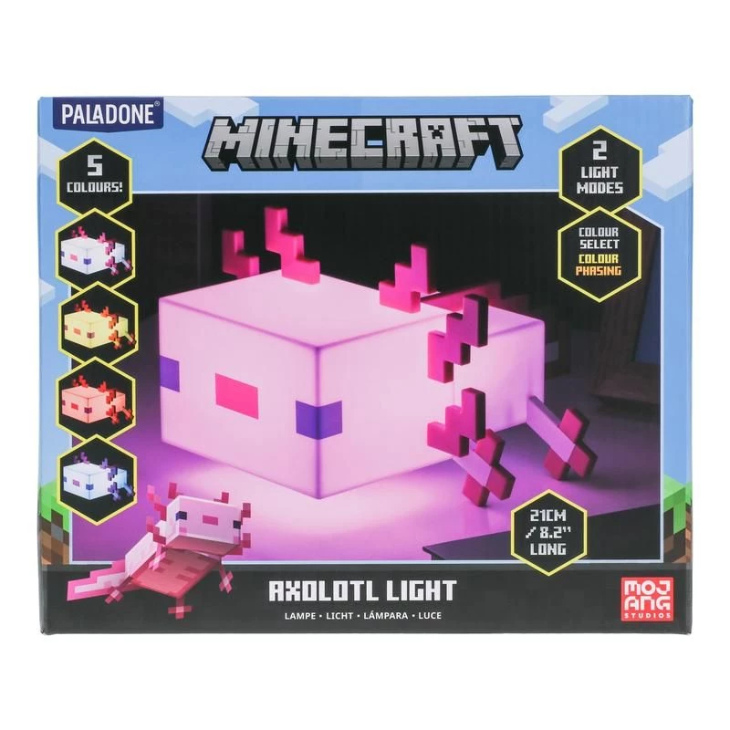 Paladone Minecraft Axolotl svetlo