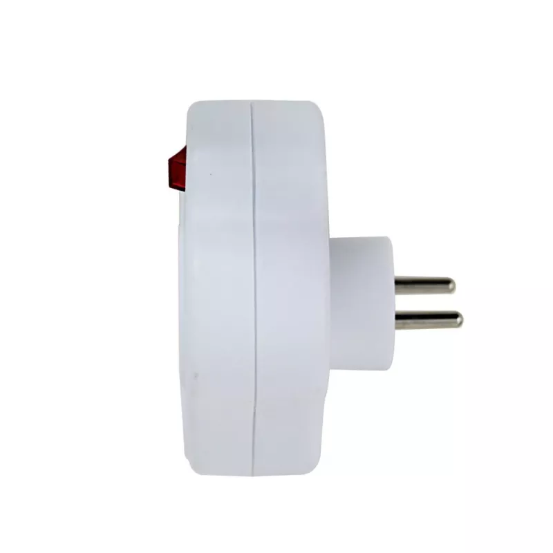 Esperanza ELK311W elektrický rozbočovač 2 GN. USB-C USB-A VST. biely