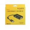 DeLOCK 0,16 m DisplayPort/VGA+HDMI+DVI VGA (D-Sub)+ HDMI + DVI čierna