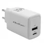 GaN 45W nabíjačka 5V 20V 1,5A 3A, 1x USB-C PD, 1x USB-A