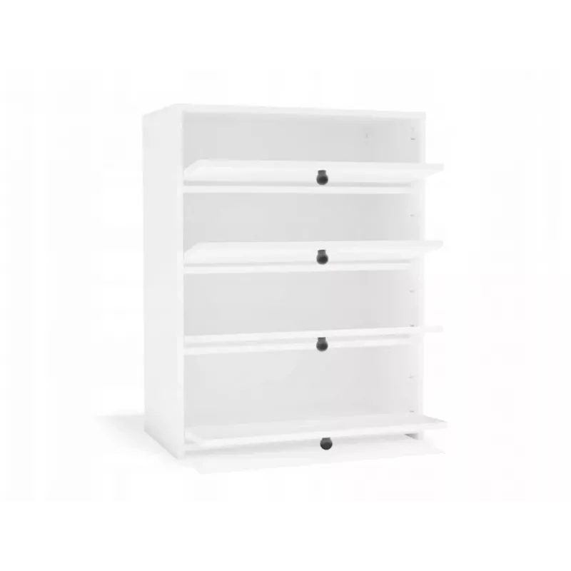 LOKA skriňa na topánky, biela
