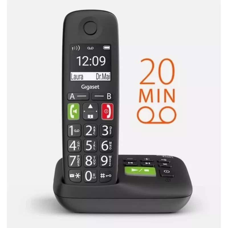 Gigaset E290A bezdrôtový telefón s digitálnym záznamníkom