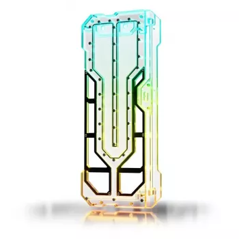 Singularity Spectre 4 Aevum Elite akrylová počítačová skriňa — priehľadná/čierny akcent