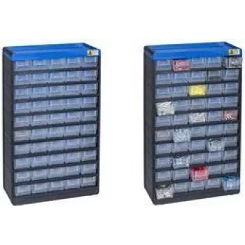 Úložná krabica Allit VarioPlus 30,0 x 13,5 x 52,5 cm — plastová organizačná nádoba, stohovateľná