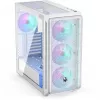 Endorfy Arx 700 ARGB PC skriňa, Midi-Tower, ATX, temperované sklo - vrátane 4x 140 mm ARGB ventilátorov, biela (EY2A017)