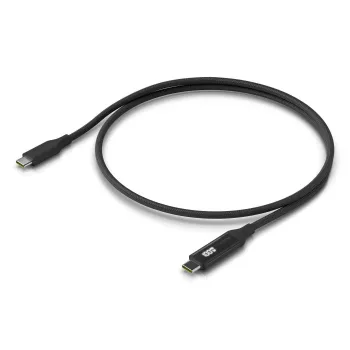 USB kábel Ubiquiti UACC-Cable-USB-100W-1M-BK USB C čierny sivý 1m 0,48 Gbit/s