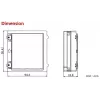 Displej Hikvision DS-KD-INFO