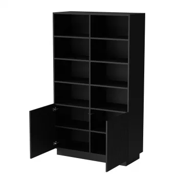 Cama LIVERTI regálová zostava 100x42x171 čierna