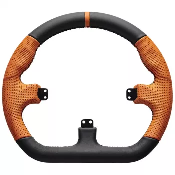 Sim-racing volant Asetek SimSports GT Rim Closed D koža oranžový