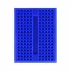 Nepájivé pole DELOCK 18322, plastová prototypová doska, modrá, 36×46×10 mm