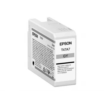 Atramentová kazeta Epson UltraChrome Pro 10 T47A7 sivá originálna pre tlačiarne Epson