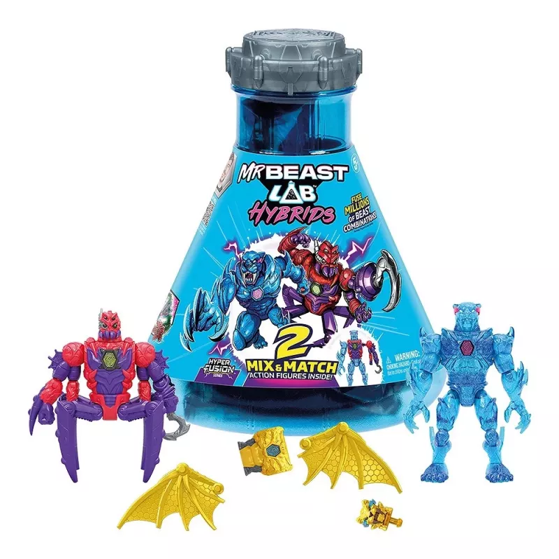 Akčné figúrky Cobi Mr Beast Lab Hybrydy Multipack – zberateľská sada od Cobi (MO-24903)