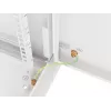Nástenný rack Lanberg WF01-6606-00S 6U sivá 60 kg kapacita
