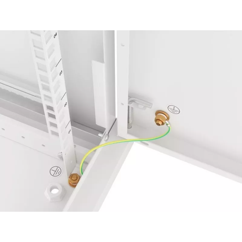 Nástenný rack Lanberg WF01-6606-00S 6U sivá 60 kg kapacita