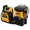 Laserová vodováha DeWalt DCE089D1G18-QW zelený lúč samonivelačná 360° s kompatibilitou prijímača
