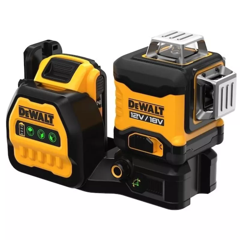 Laserová vodováha DeWalt DCE089D1G18-QW zelený lúč samonivelačná 360° s kompatibilitou prijímača