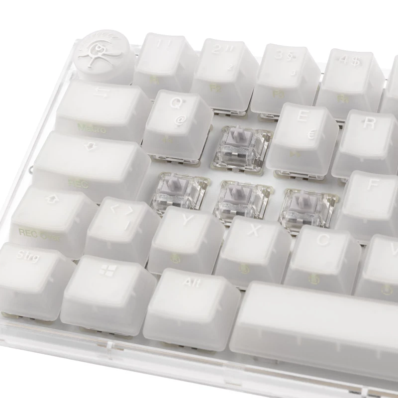 Ducky One 3 Mini herná klávesnica, USB, biela