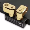 Fitting EK Water Blocks mosadz zlatá 33 mm