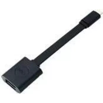 Dell - USB kábel - 24-pin USB-C (M) na USB Type A (F) - USB 3,1 - 13,1 cm - čierny - pre P/N: TRIBUTO_ADLP_2301_2200 (5RMND)