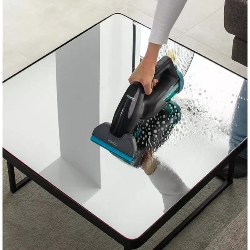 Cecotec vysávač na okná | Conga Popstar Glass Titanium | akumulátorový | čierny